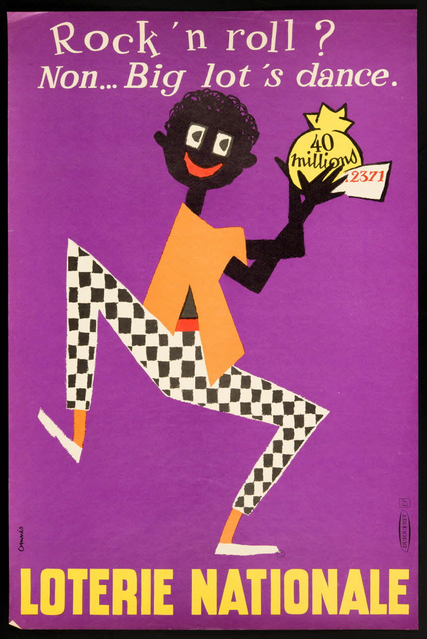 estampe Rock'n roll ?  LOTERIE NATIONALE 1985.51.462 Photo