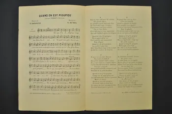 chanson petit format 1966.208.29 Photo Mucem