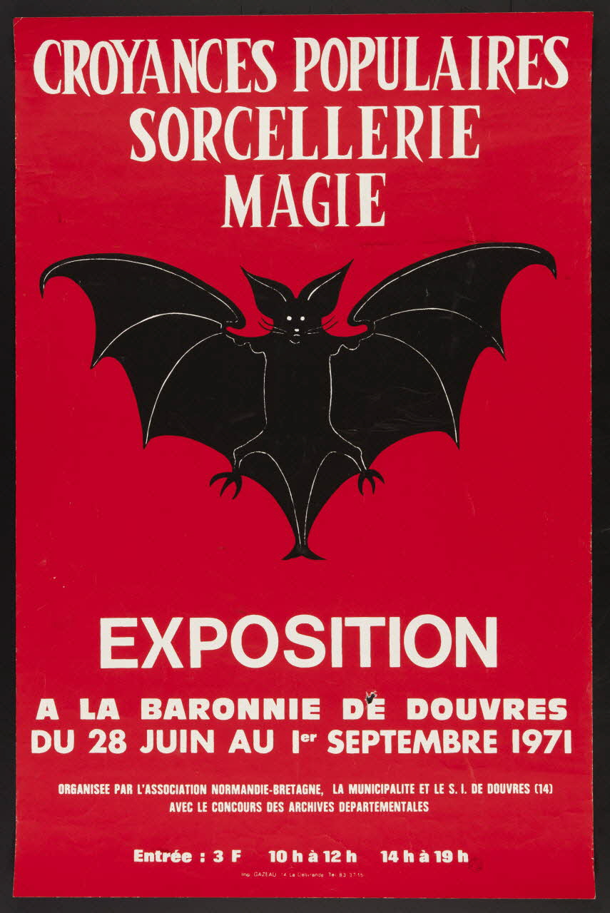 estampe CROYANCES POPULAIRES  SORCELLERIE  MAGIE 1985.51.514 Photo