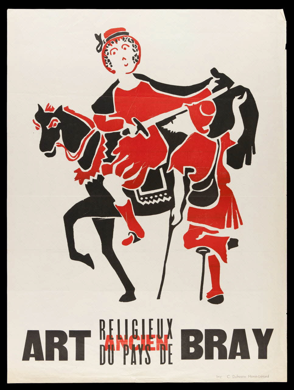 estampe ART  RELIGIEUX  ANCIEN  DU PAYS DE  BRAY 1985.51.541 Photo