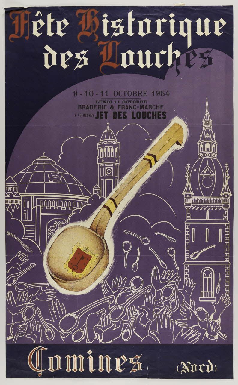 estampe Fête Historique  des Louches 1985.51.542 Photo