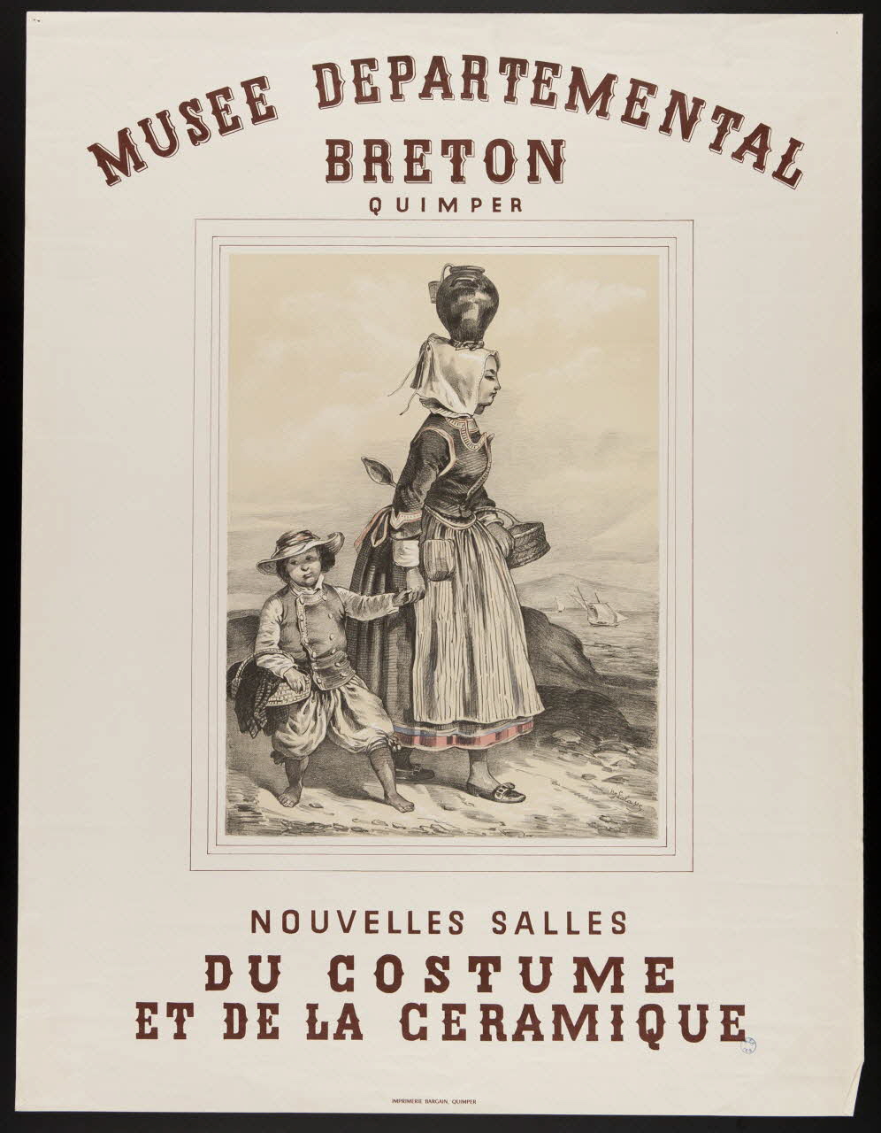 estampe MUSEE DEPARTEMENTAL  BRETON  QUIMPER 1985.51.569 Photo