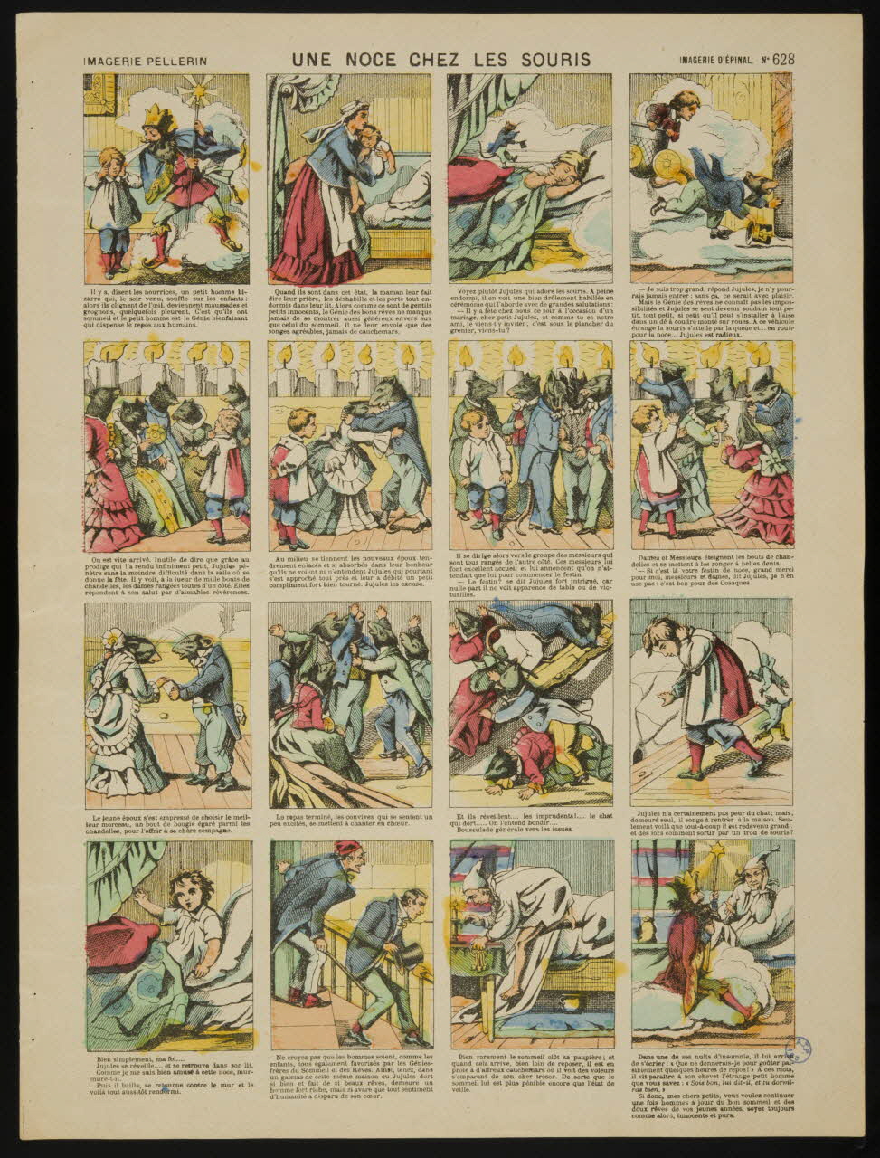 estampe UNE NOCE CHEZ LES SOURIS 1985.51.58.12 Photo