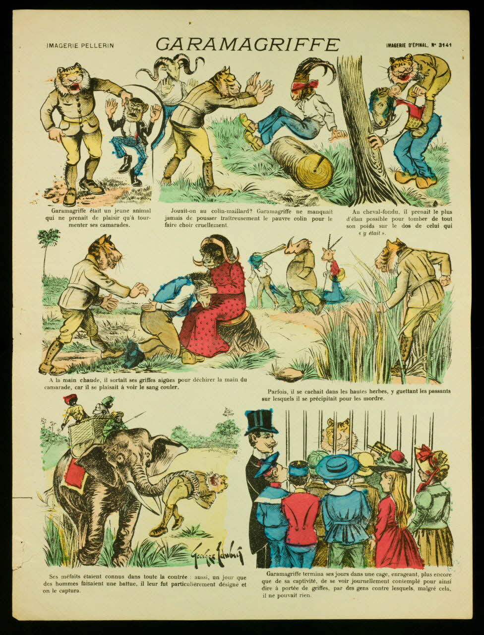 estampe GARAMAGRIFFE 1985.51.58.19 Photo