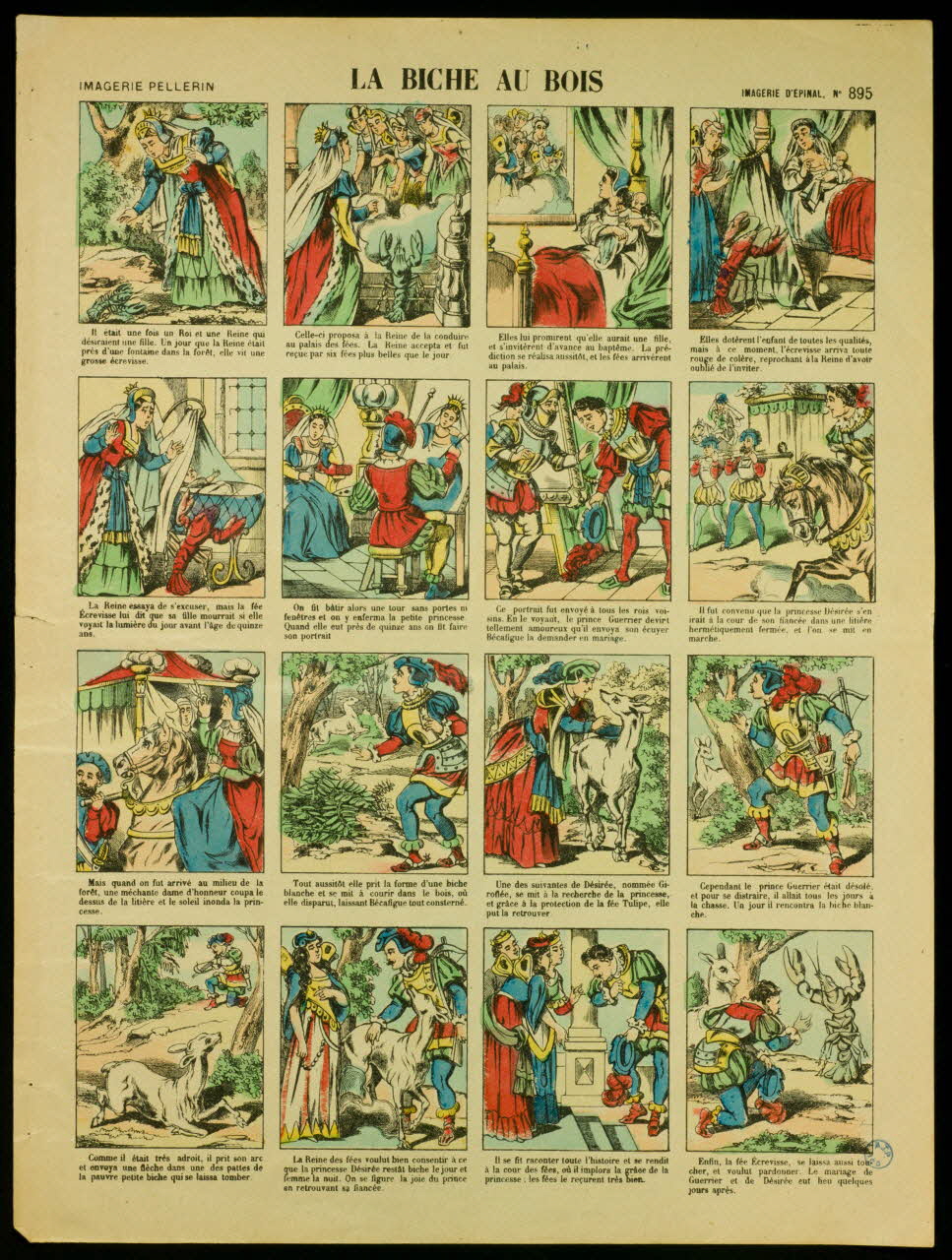 estampe LA BICHE AU BOIS 1985.51.58.5 Photo