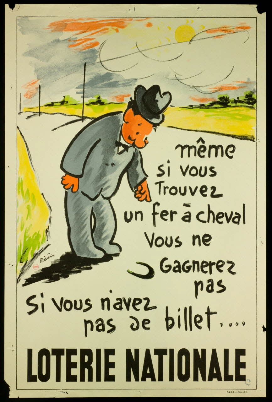 estampe LOTERIE NATIONALE 1985.51.590 Photo