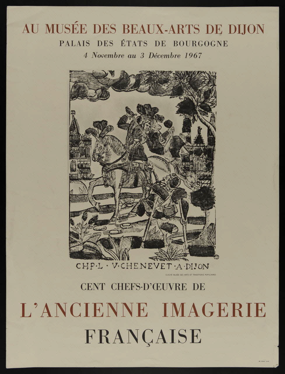 estampe CENT CHEFS-D'OEUVRE DE  L'ANCIENNE IMAGERIE  FRANCAISE 1985.51.596 Photo