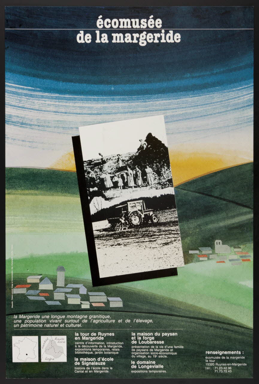 estampe écomusée  de la margeride 1985.51.61 Photo