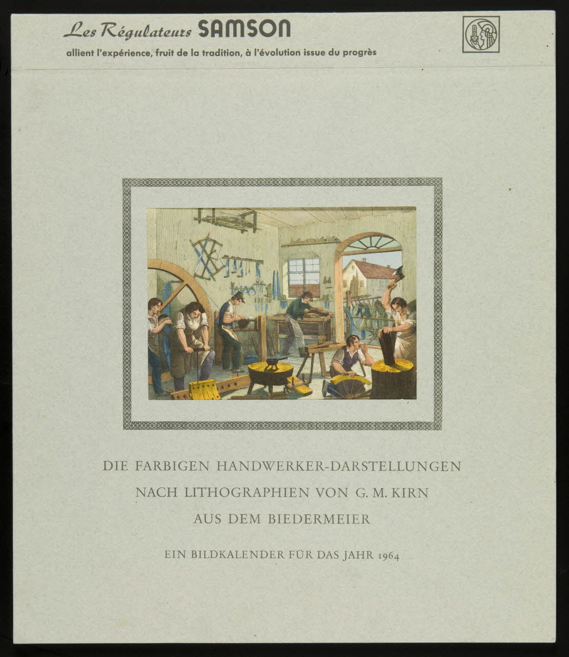 Album DIE FARBIGEN HANDWERKER-DARSTELLUNGEN 1985.51.611 Photo