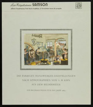 Album DIE FARBIGEN HANDWERKER-DARSTELLUNGEN 1985.51.611  Photo