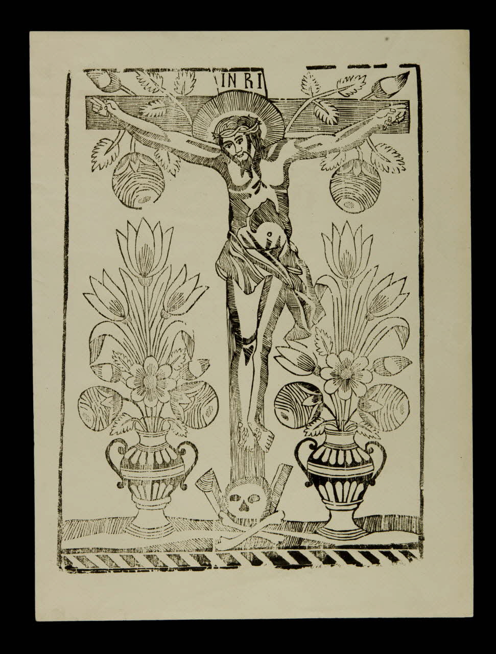 estampe Christ en croix 1985.51.616 Photo