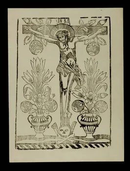 estampe Christ en croix 1985.51.616 Photo
