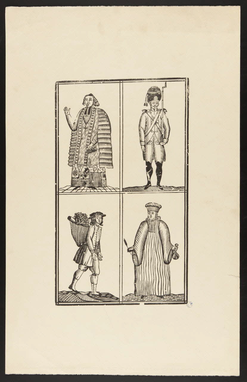 estampe LES 4 VERITES DU SIECLE D'AUJOURD'HUI 1985.51.625 Photo