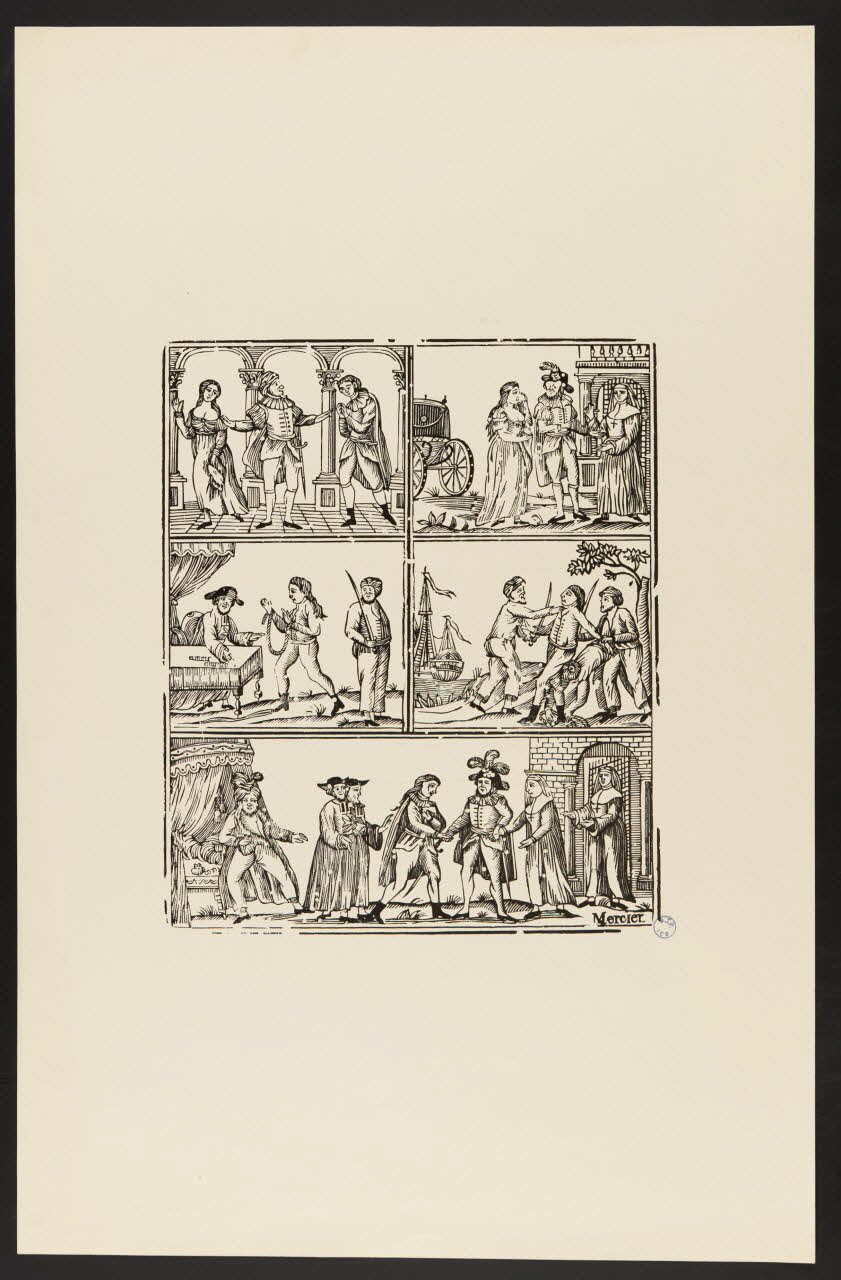 séquence (3x2) Damon et Henriette 1985.51.630 Photo