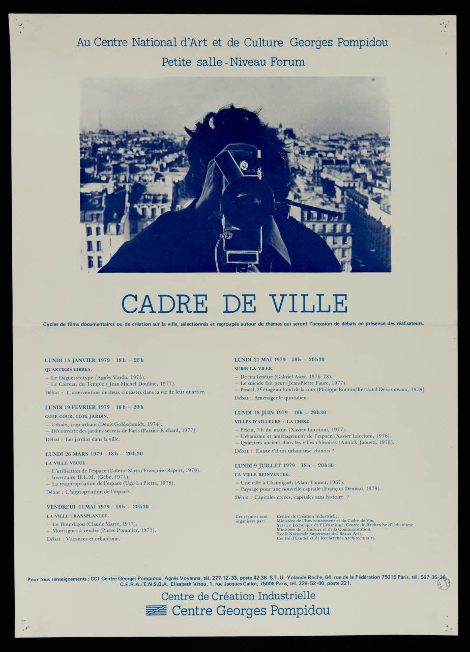 estampe CADRE DE VILLE 1985.51.64 Photo