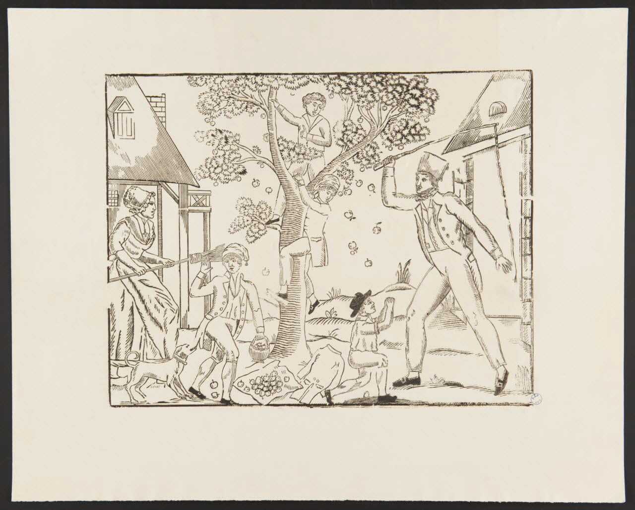 estampe Le cueillette des cerises 1985.51.640 Photo