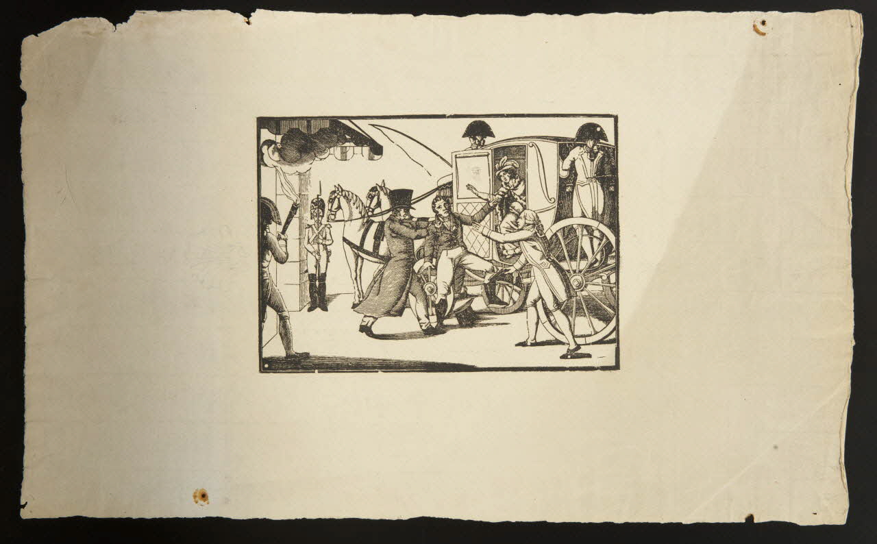 calendrier (?) Assassinat du Duc de Berry 1985.51.645 Photo