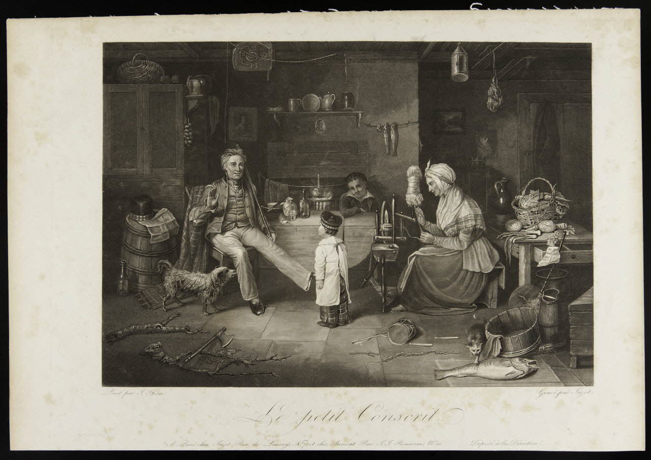 estampe Le petit Conscrit. 1985.51.648 Photo