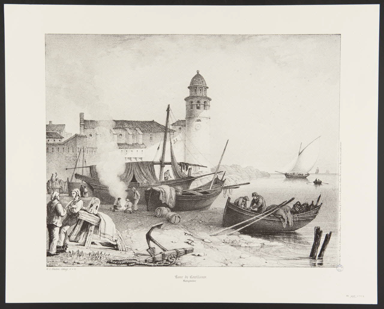 estampe Tour de Couilloure 1985.51.655 Photo