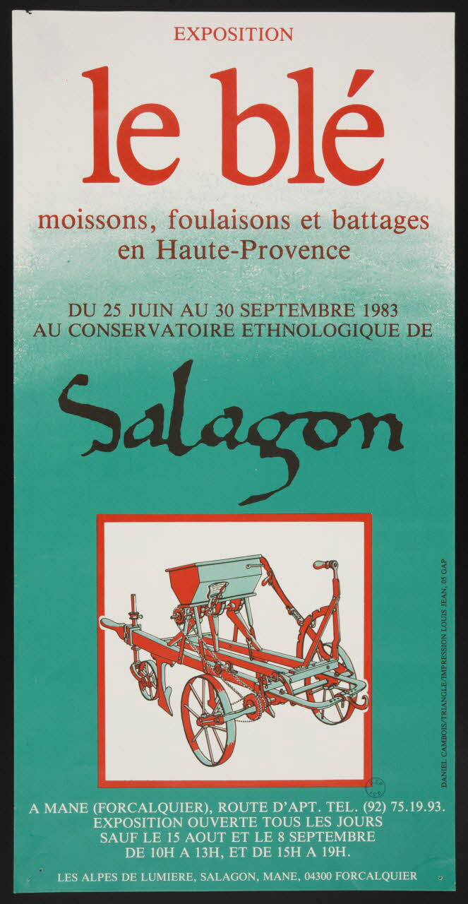 estampe le blé 1985.51.66 Photo