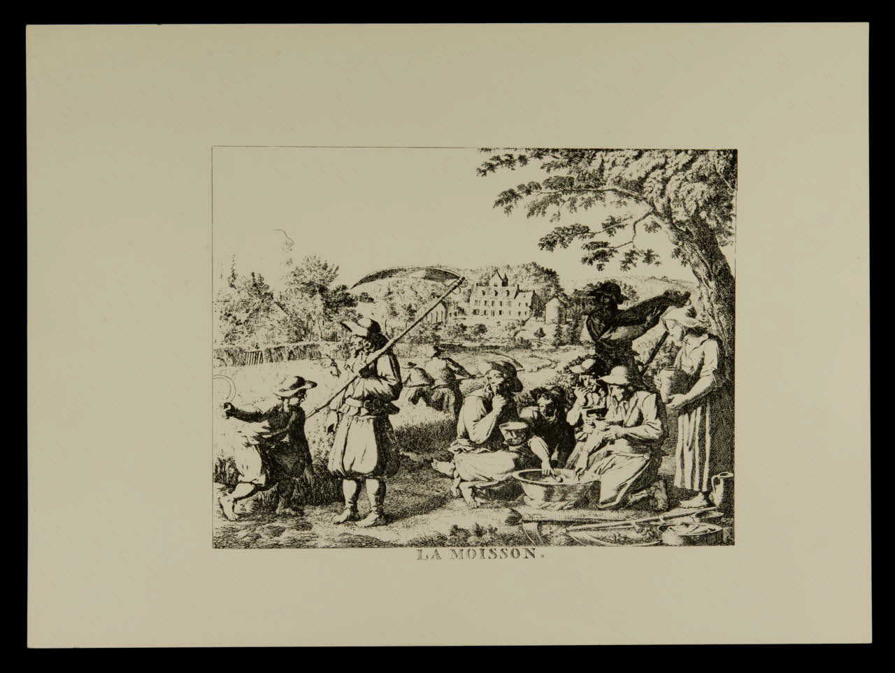 estampe LA MOISSON. 1985.51.667 Photo