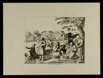 estampe LA MOISSON. 1985.51.667 Photo