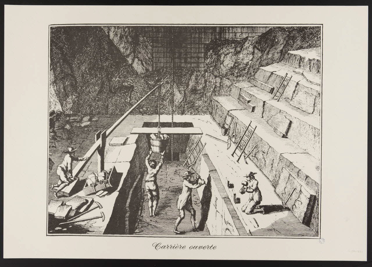 estampe Carrière ouverte 1985.51.677 Photo