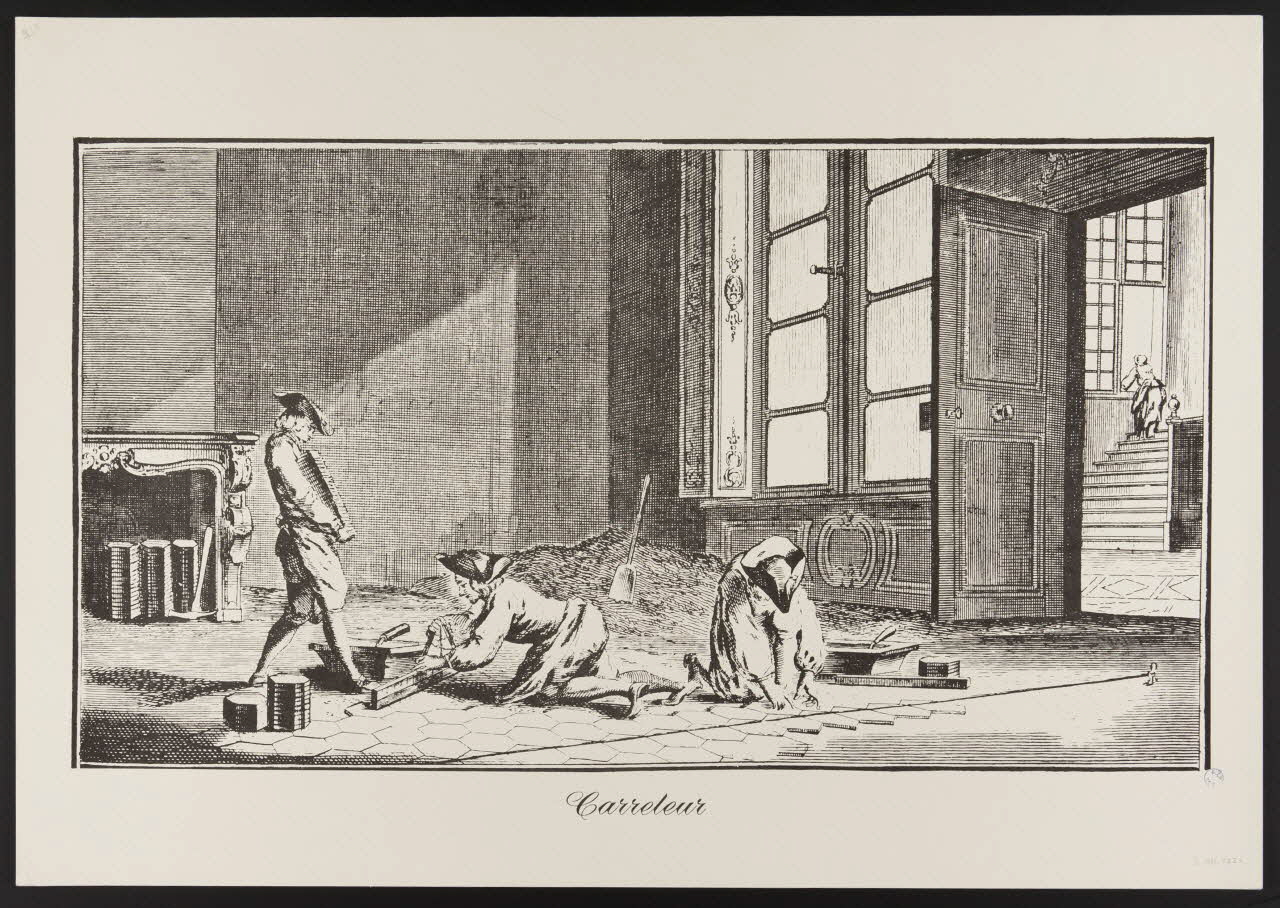 estampe Carreleur 1985.51.678 Photo