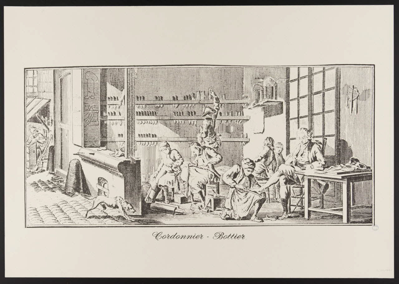 estampe Cordonnier - Bottier 1985.51.681 Photo