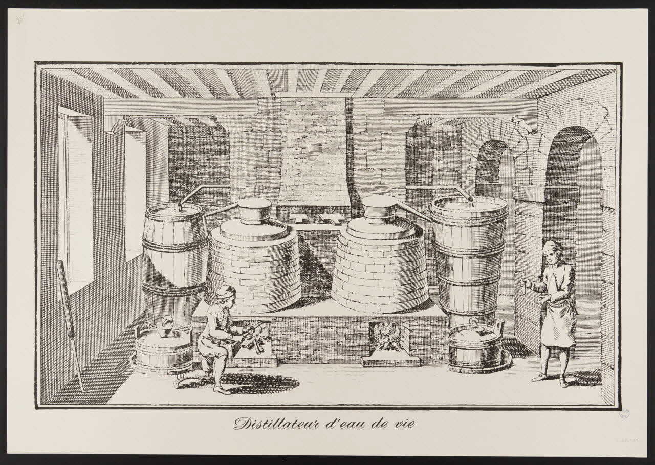 estampe Distillateur d'eau de vie 1985.51.683 Photo