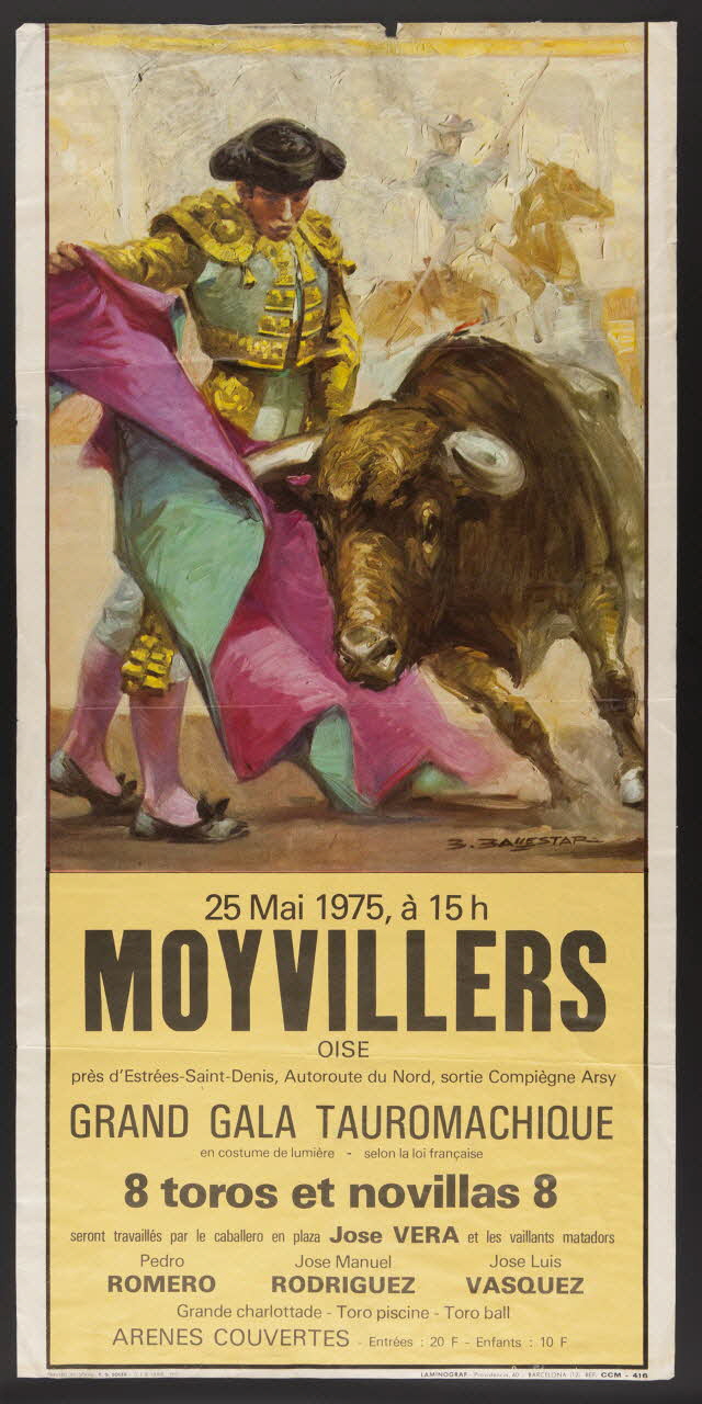 estampe GRAND GALA TAUROMACHIQUE 1985.51.71 Photo