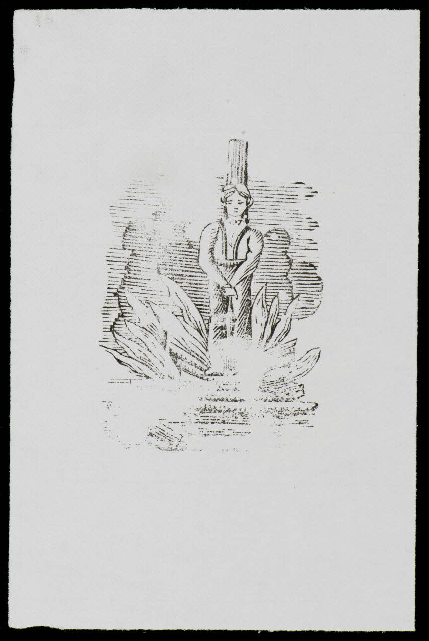 estampe Homme sur le bûcher 1985.51.710.3 Photo