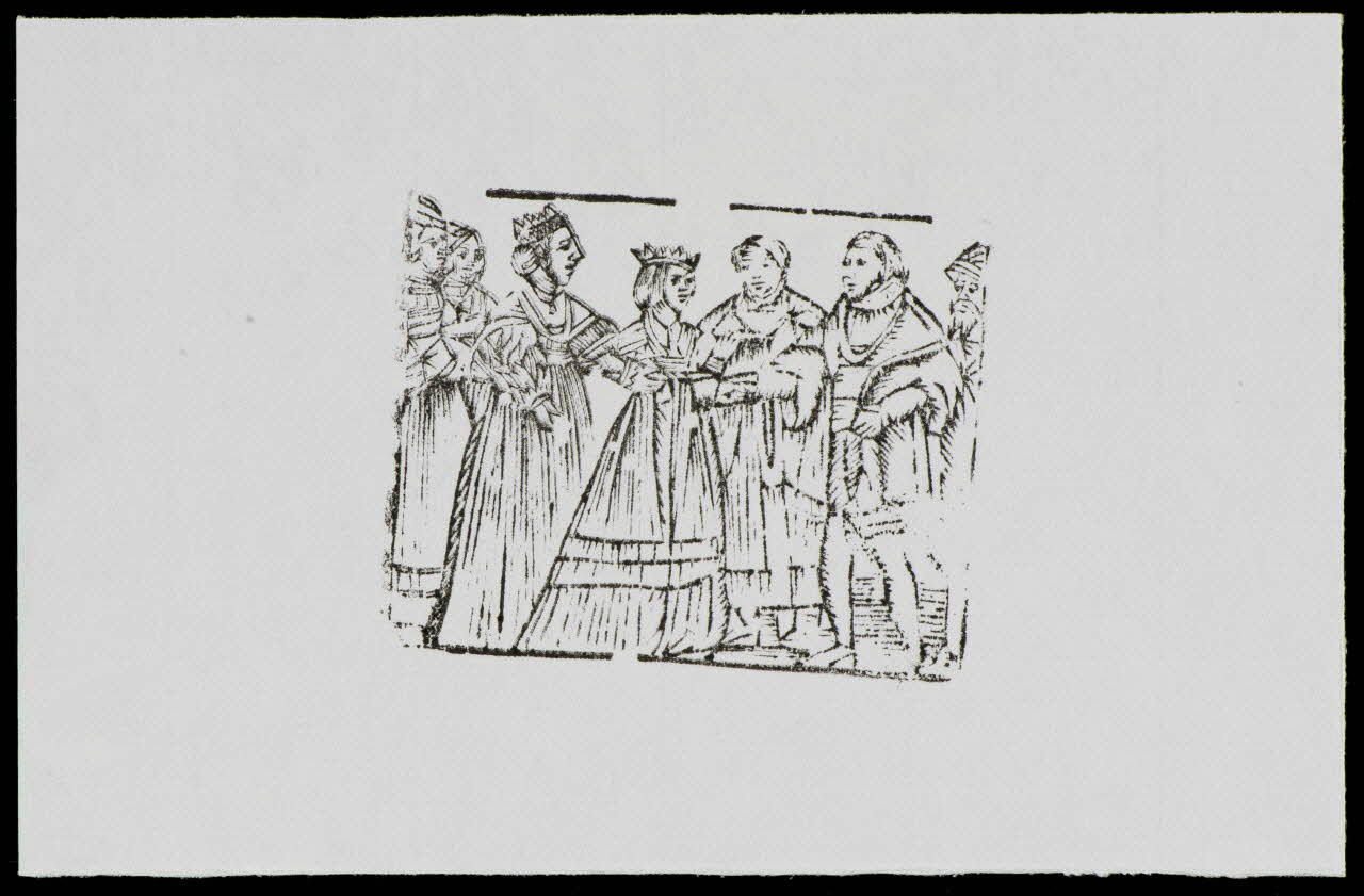 estampe Reine et sujets 1985.51.714.4 Photo