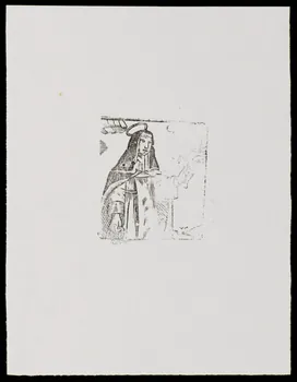 estampe Vierge Marie 1985.51.721.2 Photo