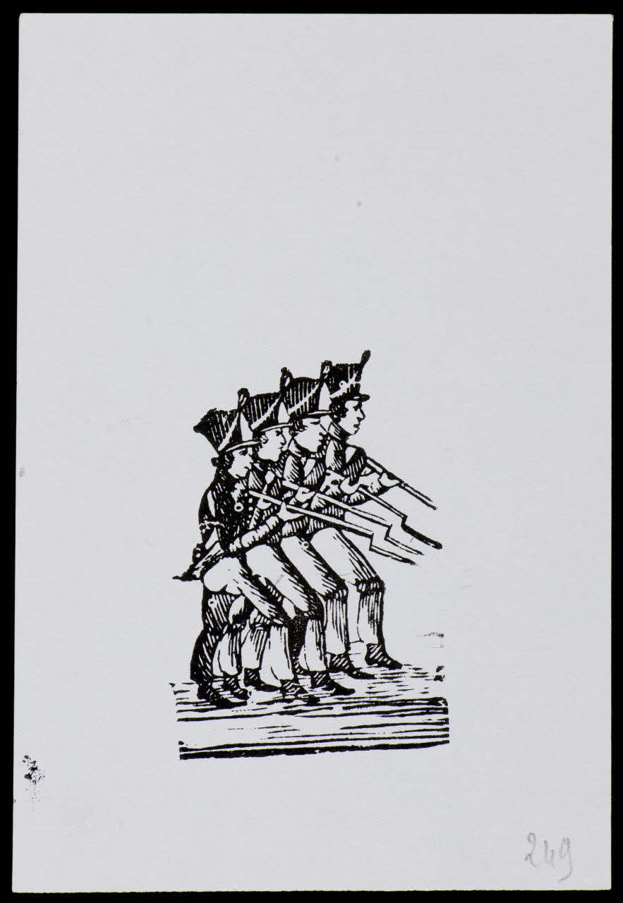 estampe Soldats en marche 1985.51.722.3 Photo