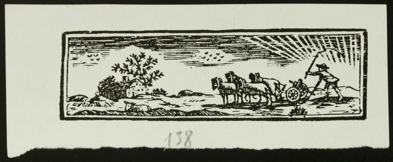 estampe Scène de labour 1985.51.723 Photo