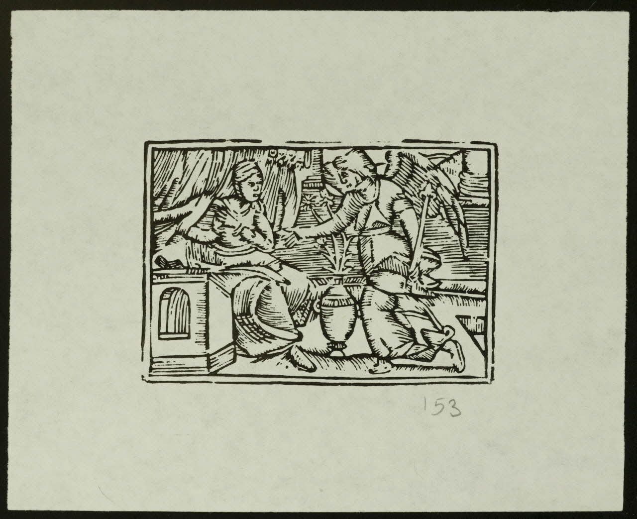 estampe L'Annonciation 1985.51.730 Photo