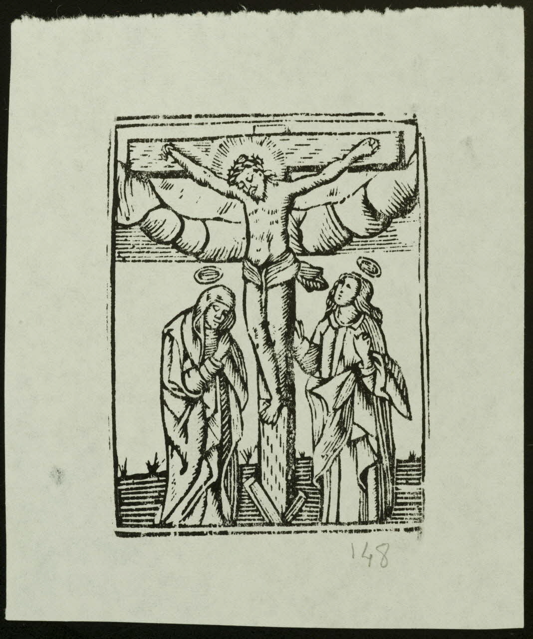 estampe Christ en Croix 1985.51.731.1 Photo