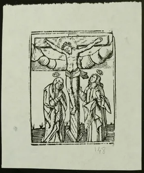 estampe Christ en Croix 1985.51.731.1 Photo