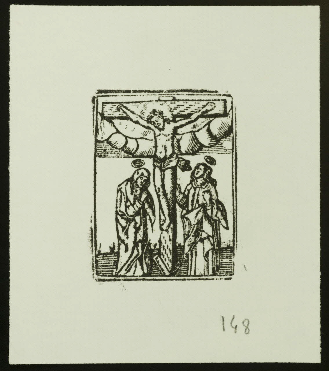 estampe Christ en Croix 1985.51.731.2 Photo