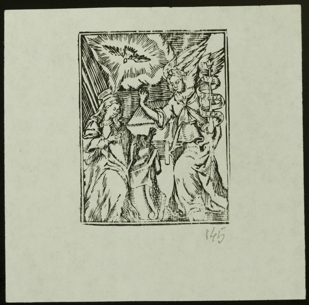 estampe L'Annonciation 1985.51.732 Photo