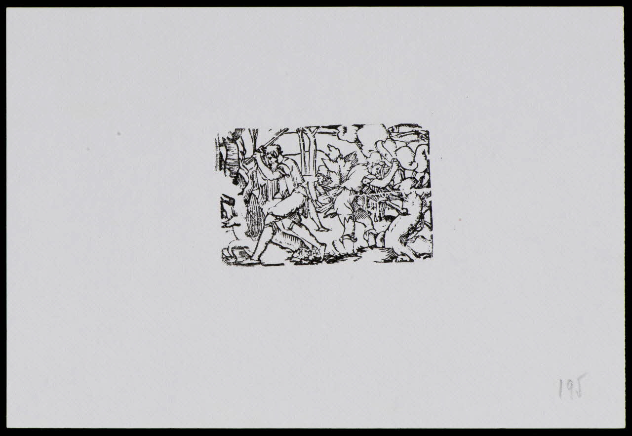 estampe Bûcherons 1985.51.739.1 Photo