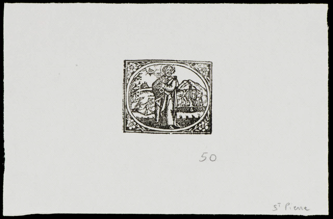 estampe Saint 1985.51.745 Photo