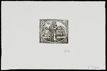 estampe Saint 1985.51.745 Photo