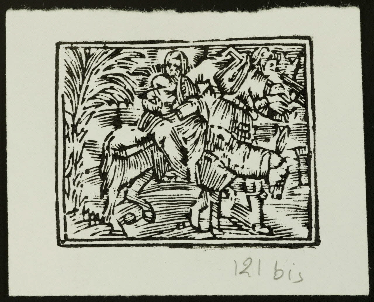 estampe Fuite en Egypte 1985.51.759.3 Photo