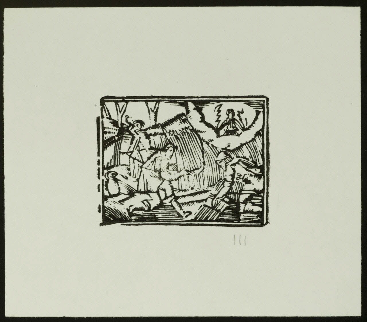 estampe Illustre l'Histoire des Aventures heureuses et malheureuses de Fortunatus 1985.51.768 Photo