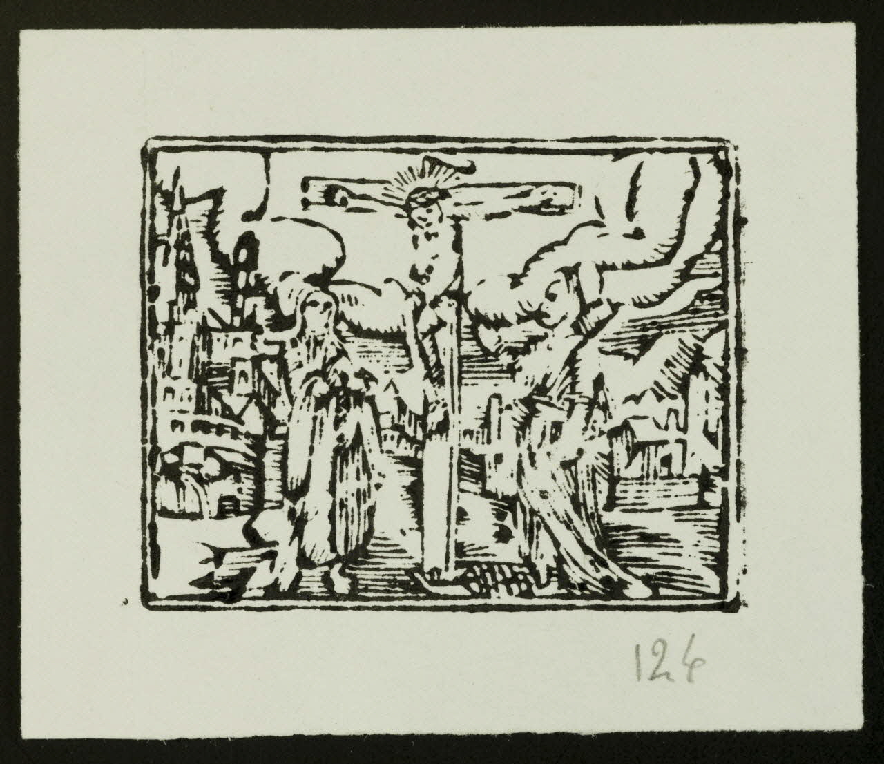 estampe Christ en Croix 1985.51.772 Photo