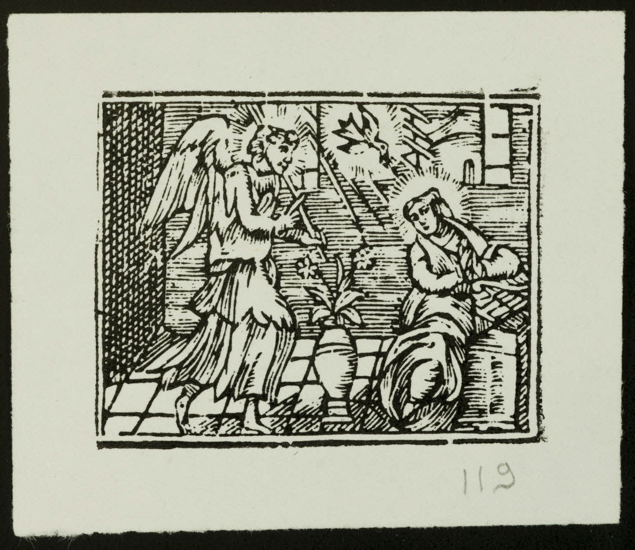 estampe L'Annonciation 1985.51.774.3 Photo