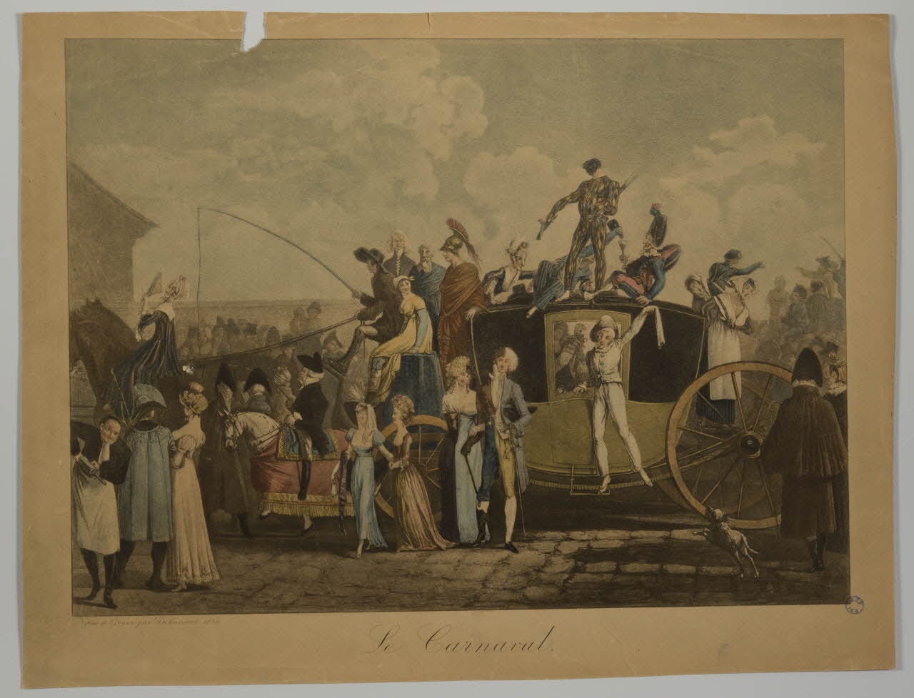 estampe Le Carnaval. 1985.51.787 Photo