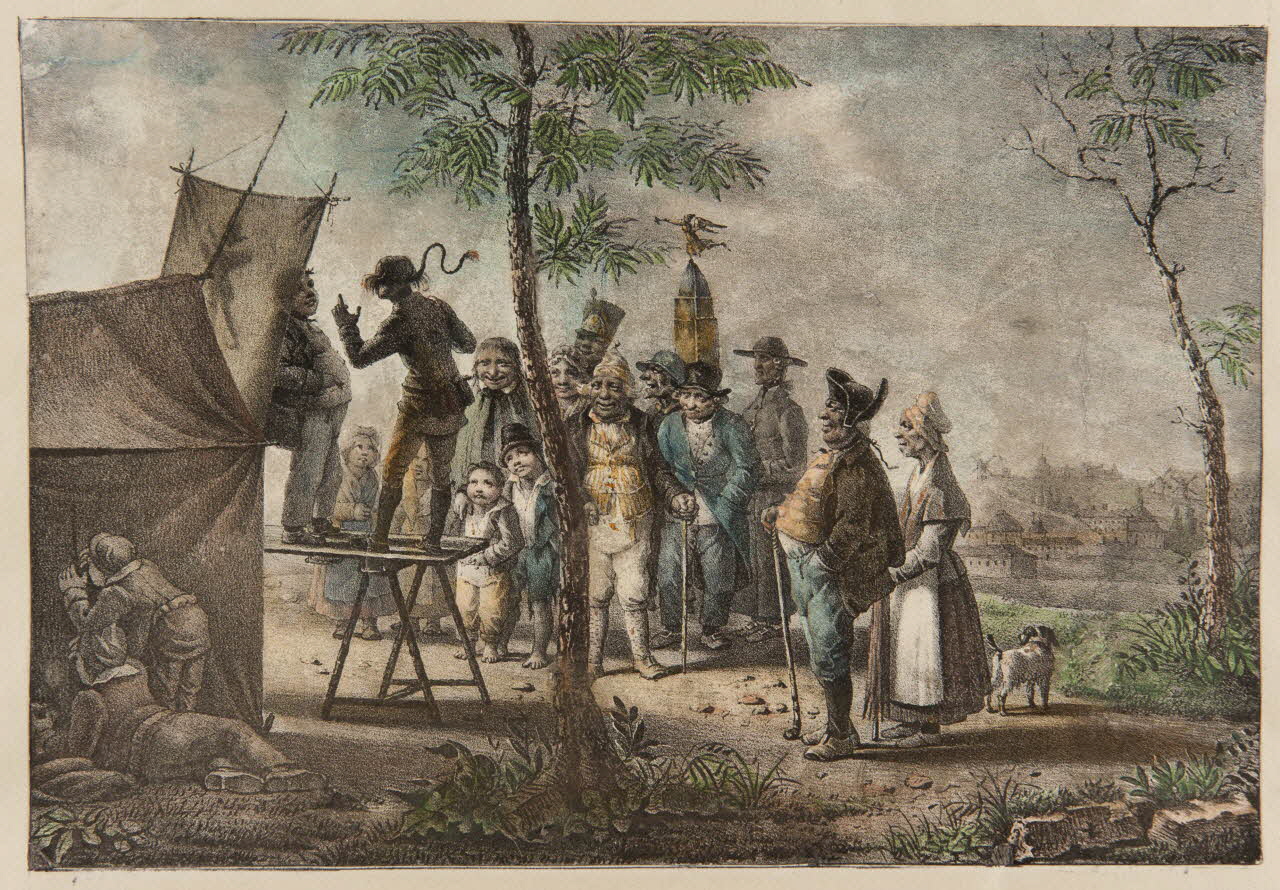 estampe Spectacle de rue 1985.51.788 Photo